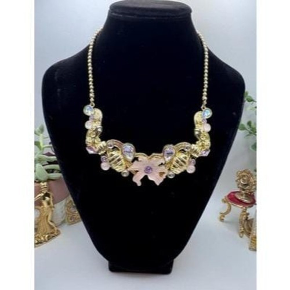 Disney Store London Princess Rapunzel Tangled Costume Statement Necklace